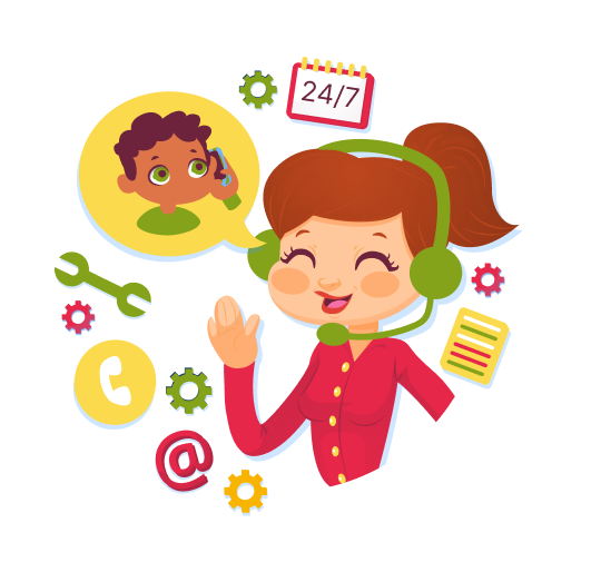 Contact Illustration